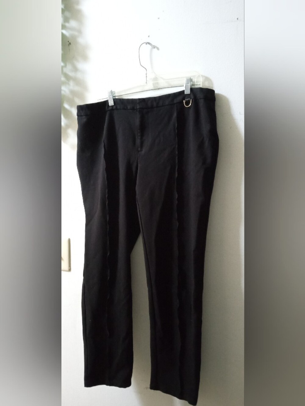 Charter Club Black Women's Dress Pants - Straight Leg